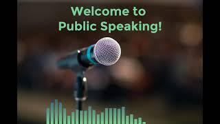 Welcome to Public Speaking: An Alpe Audio Course