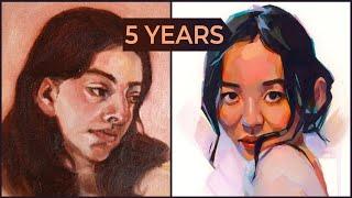 Her Portraits Massively Improved Every Year - How? (ft Emily Hughes)