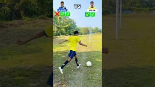 Zero angle goal challenge ￼️ || Sukhen vs Rajib  #shorts #trending #ronaldo #football #trend