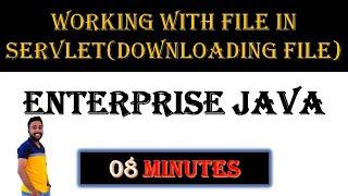 Working With File In Servlet (Download File) Unit 3 Chapter 1