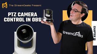 PTZ Camera Controls in OBS - Chapter 18 - OBS Superuser Guide Book