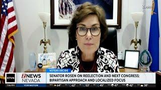 Senator Jacky Rosen on her reelection and next congress