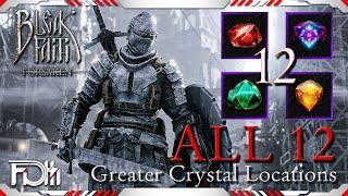 ALL Greater Crystals - Complete Routes | Bleak Faith