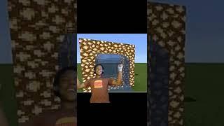 Minecraft Portal To Paradise Meme || #Minecraft #portal #meme #paradise