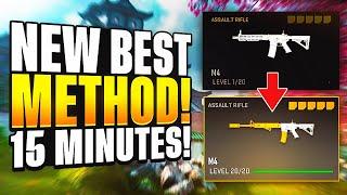 *UPDATED* Easiest Way To LEVEL UP Guns In Warzone 2! | 15 Minutes To Max Level Any Weapon!