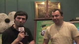 Nasko Georgiev Talking to BG.PokerNews.com Team Manager Martin