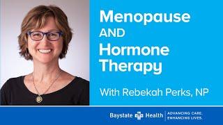 "Menopause and Hormone Therapy" (3/14/22)