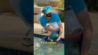 Ele se afogou 