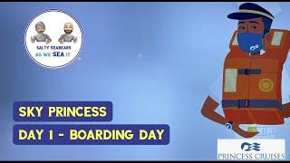 Confession: its been 16 days since our last cruise join us on Sky Princess Day One - boarding day