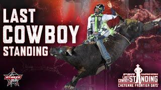 Last Cowboy Standing at Cheyenne Frontier Days | Ezekiel Mitchell, Cassio Dias and More! | PBR