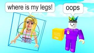 Roblox Ragdoll BUT I Have SUPERADMIN and BREAK EVERYTHING!
