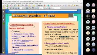 Hist. Hematopoiesis and lymphatic system by Dr. Ahmed Abdelhamid