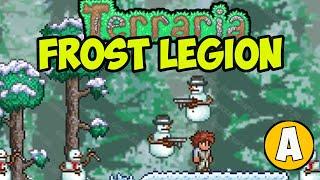 Terraria how to get Frost Legion (EASY) | Terraria how to summon Frost Legion | Terraria 1.4.4.9