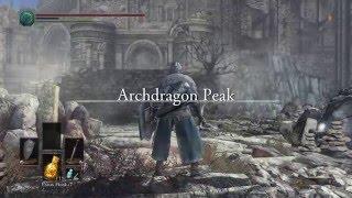 !! SPOILERS AHEAD !! Dark Souls 3: Archdragon Peak Boss in ONE hit