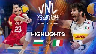 Bulgaria  vs. Italy  - Highlights | Week 1 | Men's VNL 2025