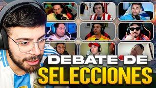 DEBATE DE SELECCIONES MUY PICANTE: TODOS CONTRA TODOS. (ELIMINATORIAS 2024)