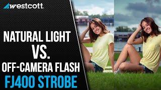 Off-Camera Flash vs. Natural Light