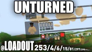 Unturned: How To Use The Loadout Command (Respawn w/ Items) SERVERS ONLY