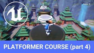 UE5 Platformer Course:  Launch Pad