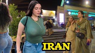 NightLife In West of Tehran City / Nice Street Style for Iranian Girls and Boys / Amazing IRAN