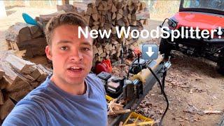 I got a new wood splitter!!(Champion Review)