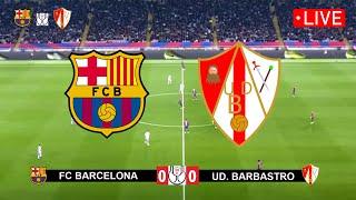 Live Streaming- Barcelona vs Slovan Bratislava - Copa Del Rey 2024- Yameni Yamal Hatrick