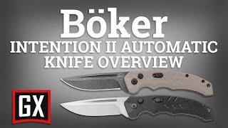 Boker Intention II Automatic Knife Overview