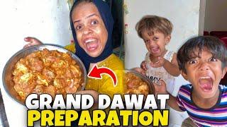 Grand Dawat Preparation | Sanober Choti Vlog ￼