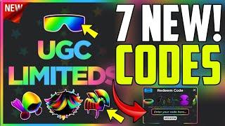 *NEW* ALL WORKING CODES FOR UGC LIMITED IN 2024! ROBLOX UGC LIMITED CODES