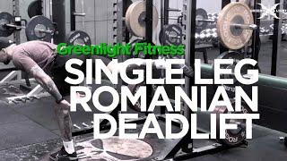 Single-Leg Romanian Deadlift