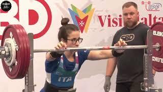 Chiara Bernardi - 2nd Place 540kg Total - 63kg Class 2024 IPF Women's Classic
