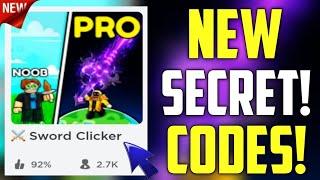 roblox Sword Clicker NEW SECRET CODES PAT1