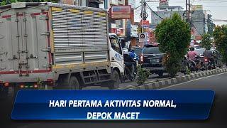 Aktivitas Kembali Normal, Kemacetan Panjang Terjadi di Jalan Kartini, Depok