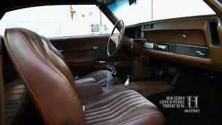 Kilduff Lightning rod shifter in a beautiful 72 olds by Counting Cars