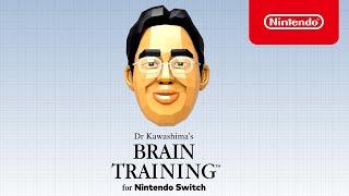 Dr Kawashima's Brain Training for Nintendo Switch - Launch trailer - Nintendo Switch