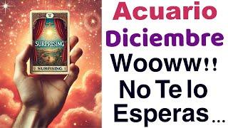 ACUARIO ️ UN APASIONADO ENCUENTRO  DICIEMBRE 2024 Tarot y Horóscopos