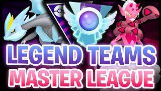 The Best 10 Teams to hit LEGEND in the Master League in Pokemon GO! | GO BATTLE LEAGUE