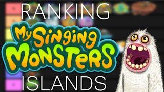 Ranking ALL My Singing Monsters islands!