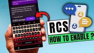 What is RCS Messaging & How to ENABLE it on Samsung Galaxy Phones/Android Phones ?