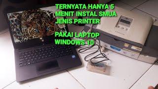 instal printer tanpa harus download driver dengan menggunakan laptop windows 10