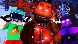 Minecraft - FNAF VR - BECOMING AN ANIMATRONIC in REAL LIFE?!