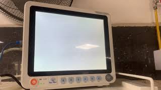 How to repair Patient monitor showing white Screen| Excellence Biomedical