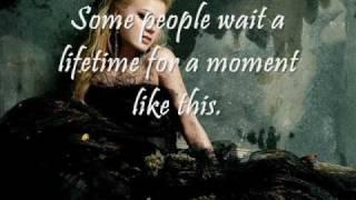 A Moment Like This - Kelly Clarkson with lyrics