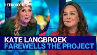 Looking Back At Kate Langbroek's Best Moments On The Project