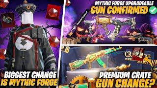 Premium Crate Gun Change? | Biggest Change In Mythic Forge | Upgradeable Guns Confirmed  | Pubgm