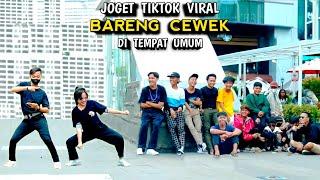 JOGET TIKTOK VIRAL BARENG CEWEK DI TEMPAT UMUM.. NGAKAK PARAH