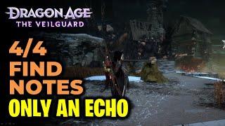 Only An Echo - Find Notes from Missing Family | Dragon Age The Veilguard