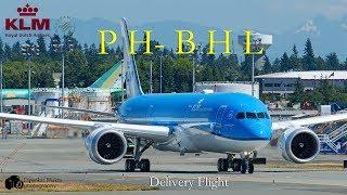 KLM Royal Dutch Airlines B787-9 (PH-BHL) delivery from PAE to Amsterdam Schiphol AMS