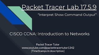 Packet Tracer Lab 17.5.9 Tutorial (Cisco ITN)