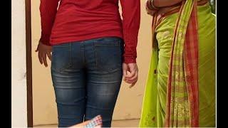 Sonu nidhi bhanushali hot butt sexy in jeans pant tarak maheta ka ulta chashma